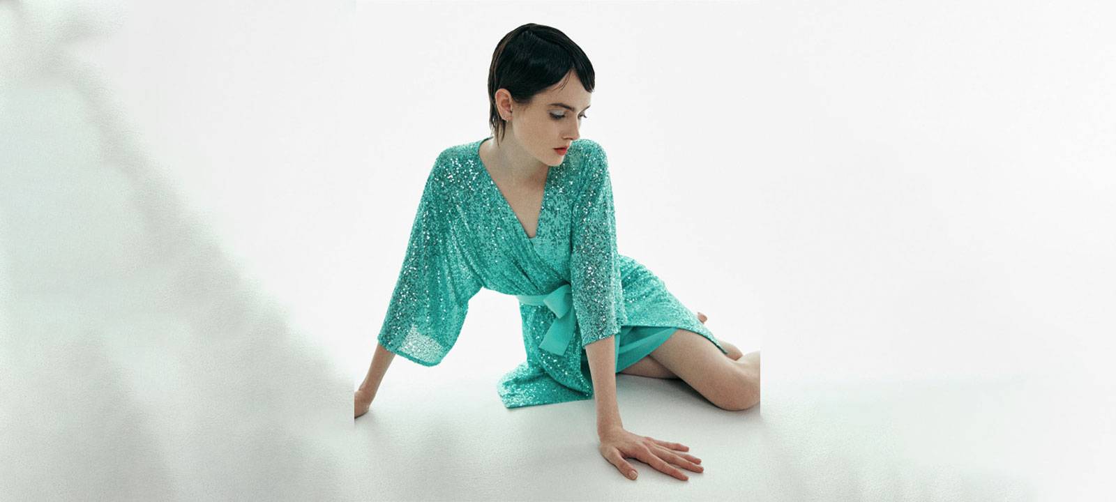 A fancy sequined Tunic for your night out in Glasgow