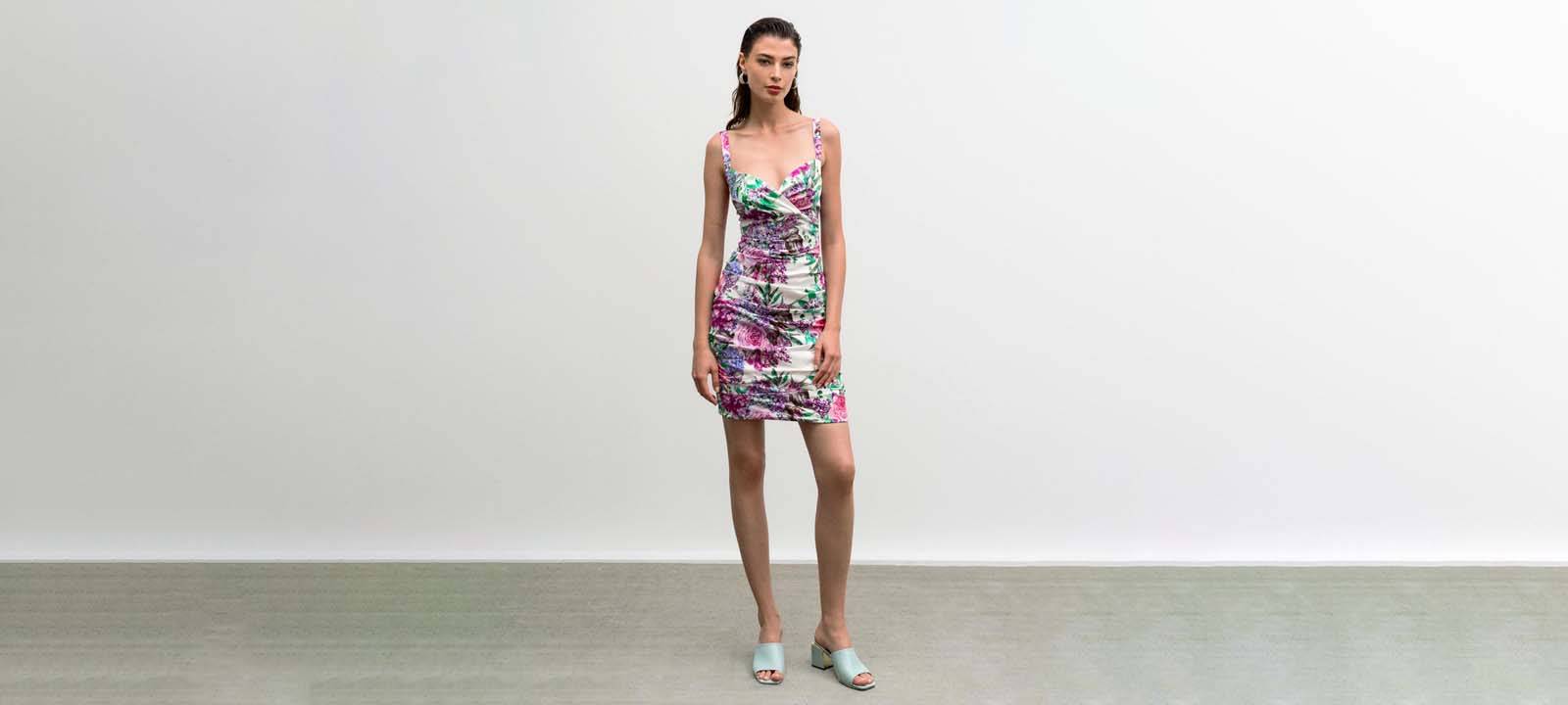 Access Fashion elegant floral dresses for special occasions in Amsterdam 