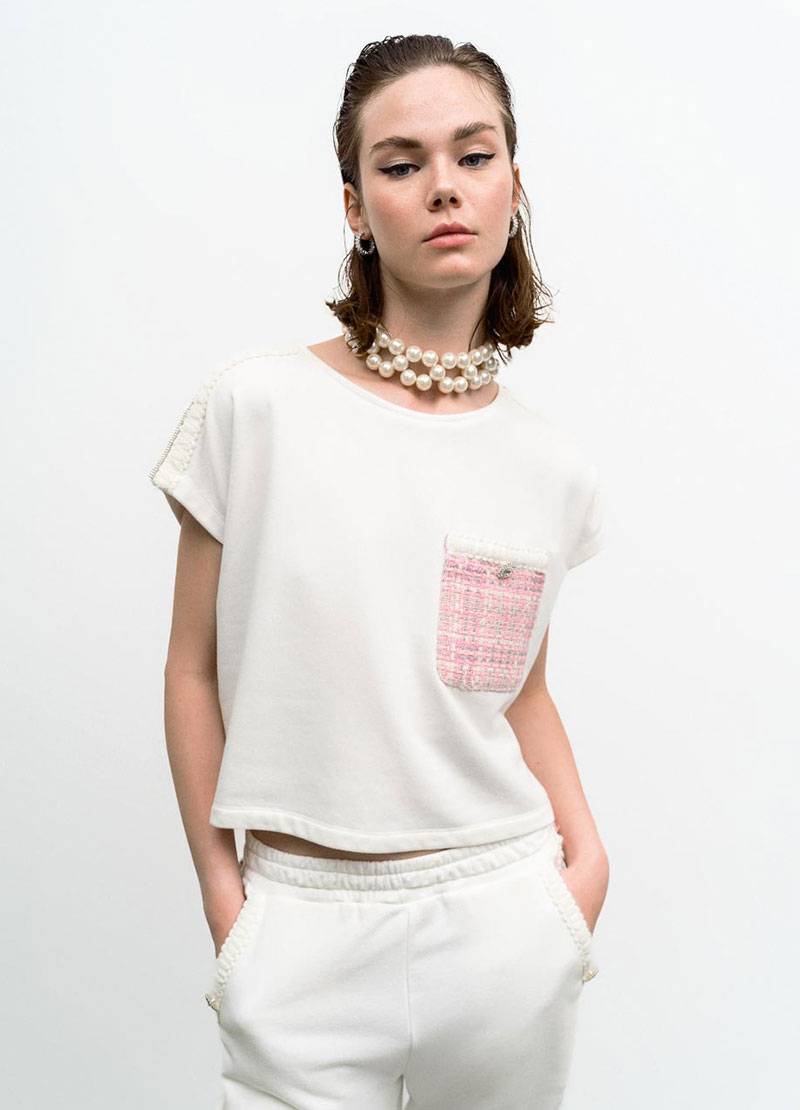 White Top with refined details in London