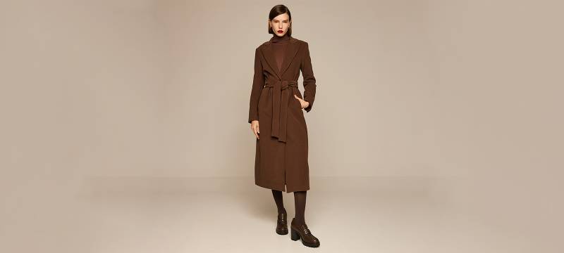1)	Buy online Access Fashion warm coat in contemporary designs in Brussels, Belgium
