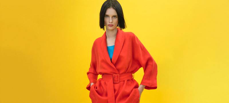 Shop Linen Co-ord in Bold Colours in Leeds