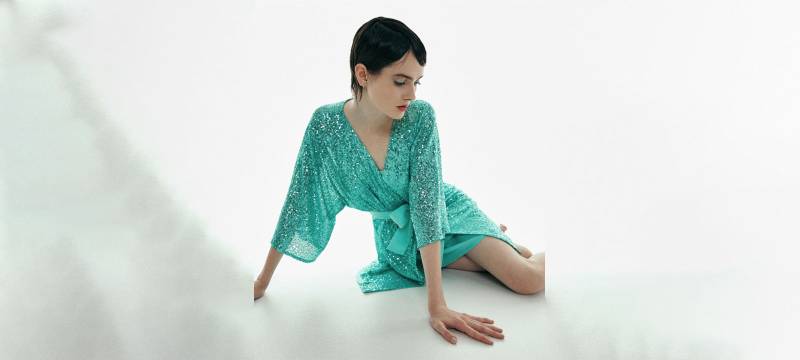 A fancy sequined Tunic for your night out in Glasgow