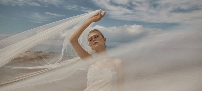 Bridal Sequined Dress in London with great fitting