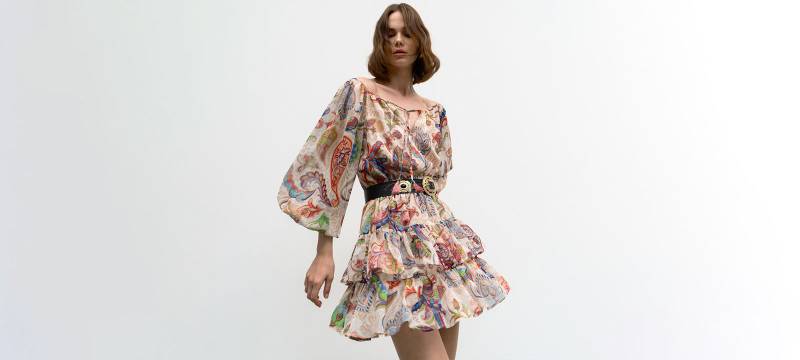 Access Fashion: Shop Online Mini Dress with Ruffles