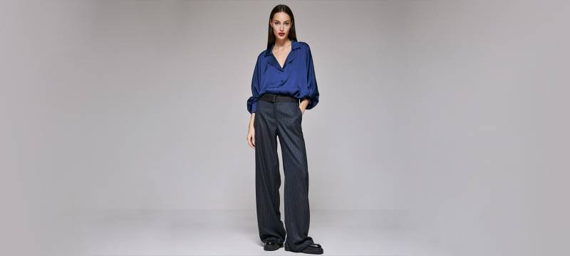 Shop online Access Fashion monochrome satin button-up shirts, now with free standard delivery with orders over 300 euros in Birmingham near Bristol